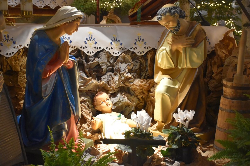 Dekoracje bożonarodzeniowe w Sanktuarium Maryjnym w Wieleniu