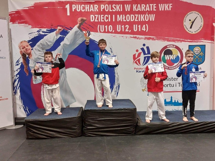 Pleszewski Klub Karate w Trzebnicy był reprezentowany przez siedmioro zawodników