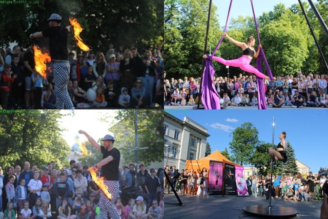 Radomianie na Międzynarodowym Festiwalu Artystów Ulicznych i Precyzji. Zobacz popisy gimnastyki powietrznej i tańca z ogniem.