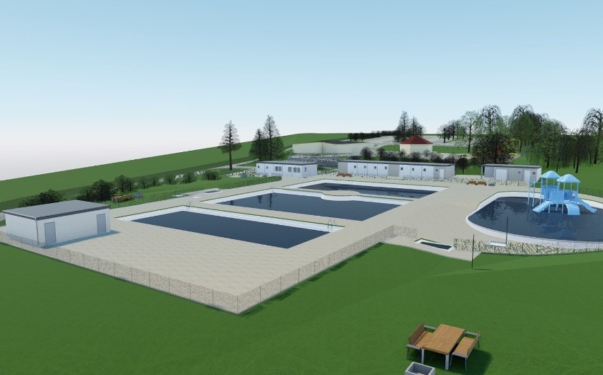 Tak będzie wyglądał nowy kompleks basenów w Parku Grabek w...
