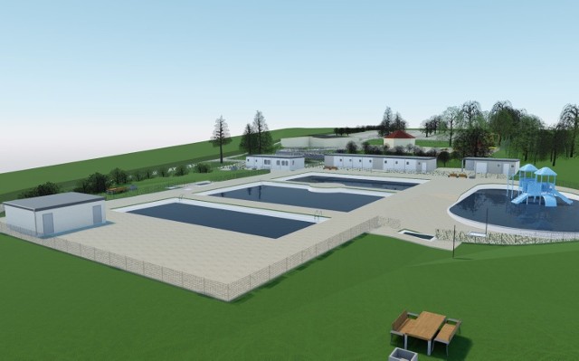 Tak będzie wyglądał nowy kompleks basenów w Parku Grabek w Czeladzi Zobacz kolejne zdjęcia/plansze. Przesuwaj zdjęcia w prawo - naciśnij strzałkę lub przycisk NASTĘPNE