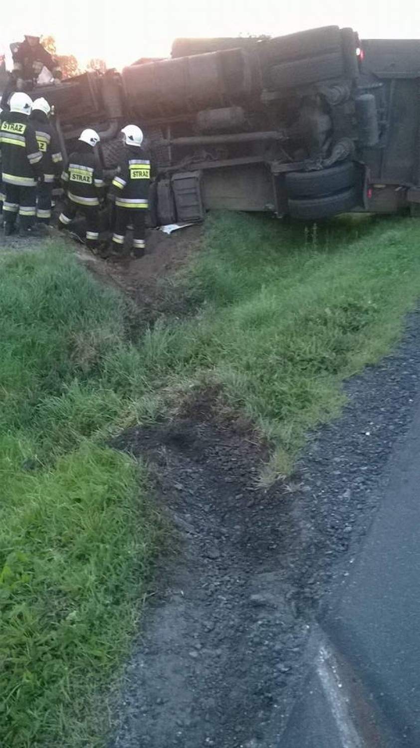 Wypadek w miejscowości Rgielew