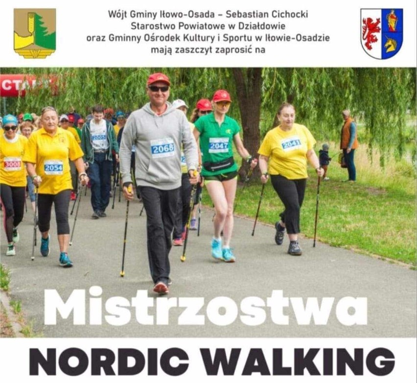 Mistrzostwa Nordic Walking o Puchar Starosty Powiatu Działdowskiego!