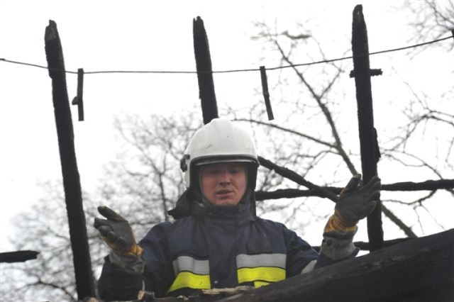 Pożar w Osieku