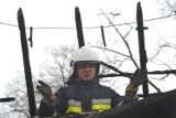 Pożar w Osieku - paliła się stara chlewnia [ZDJĘCIA]