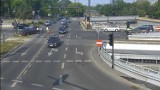 Wypadek na skrzyżowaniu Żeromskiego i Mickiewicza w Łodzi