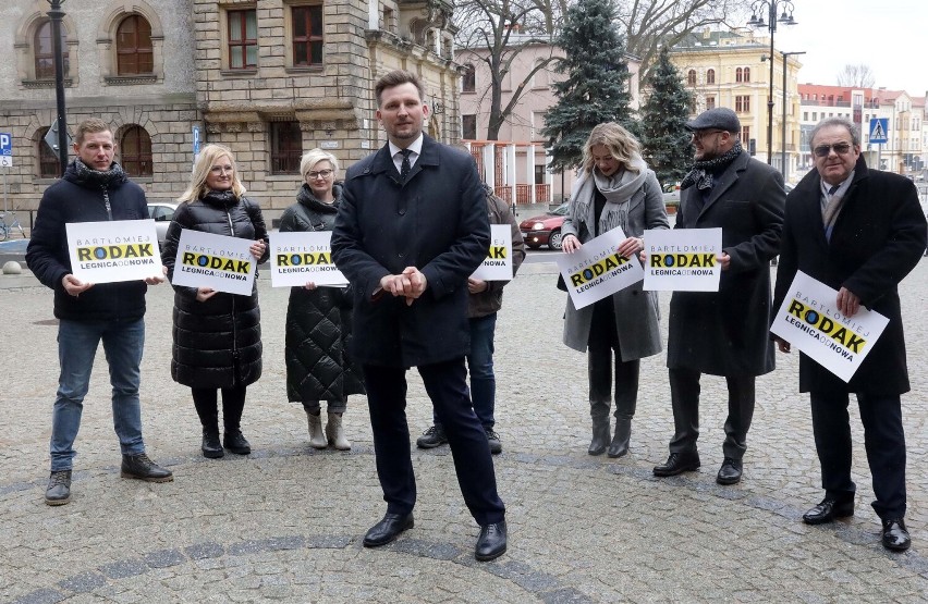 Bartłomiej Rodak oficjalnie wystartował z kampanią wyborczą na prezydenta Legnicy