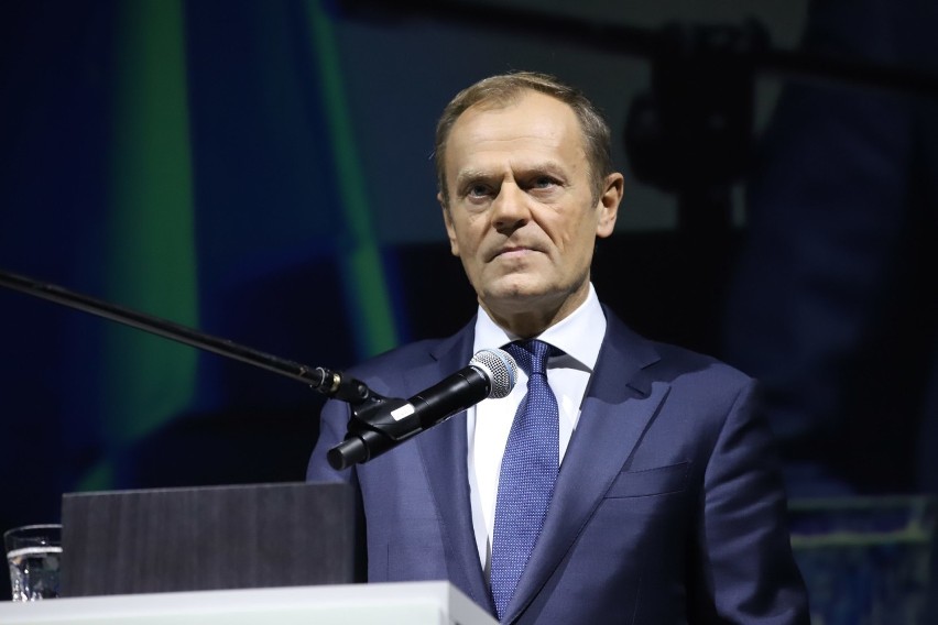 Donald Tusk w Łodzi. Przewodniczący Rady Europejskiej na Igrzyskach Wolności [ZDJĘCIA]