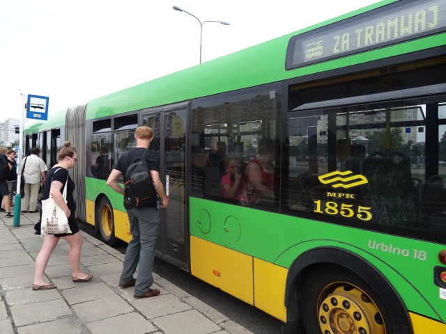 MPK Poznań wprowadzi autobusową komunikację zastępczą T14