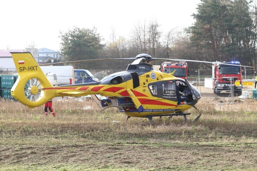 Nieszczęśliwy wypadek przy pracy. Nie żyje 39-letni...