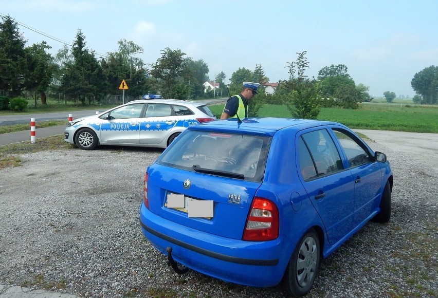 W miejscu w m. Skibin obowiązywało ograniczenie do 70 km/h