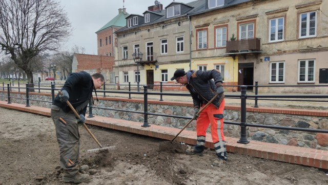 Trwa przebudowa ulicy Pereca w Piotrkowie