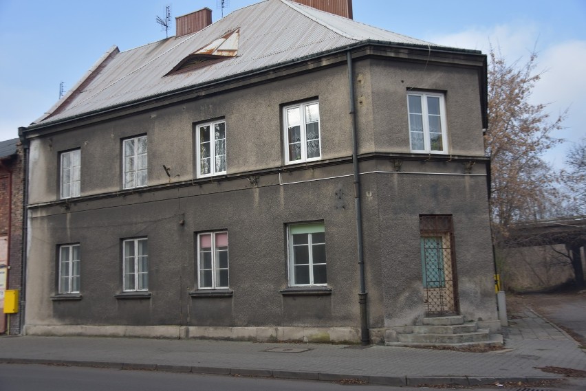 W tym domu przy ulicy Kościuszki była komenda Milicji...