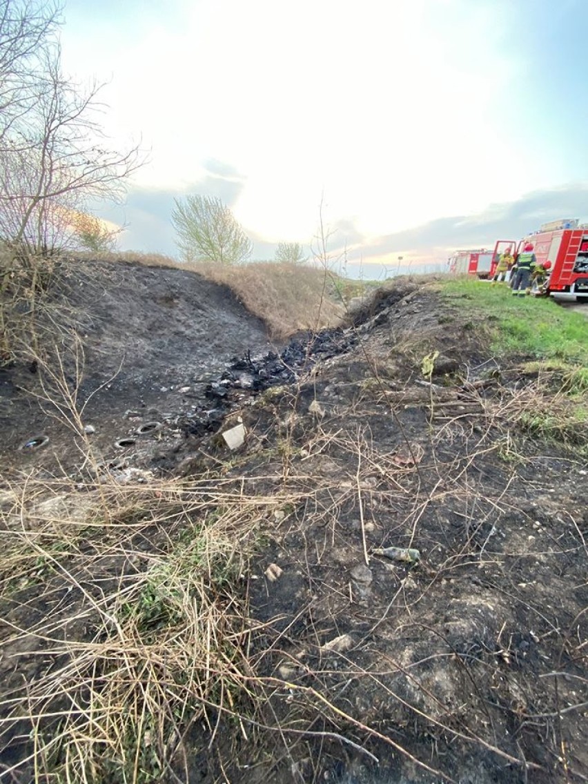 #StopPożaromTraw Strażacy z Brodnicy apelują o rozwagę, za większość pożarów traw odpowiedzialny jest człowiek 