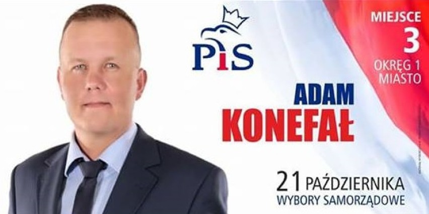 Adam Konefał -  w poprzedniej kadencji była radnym...