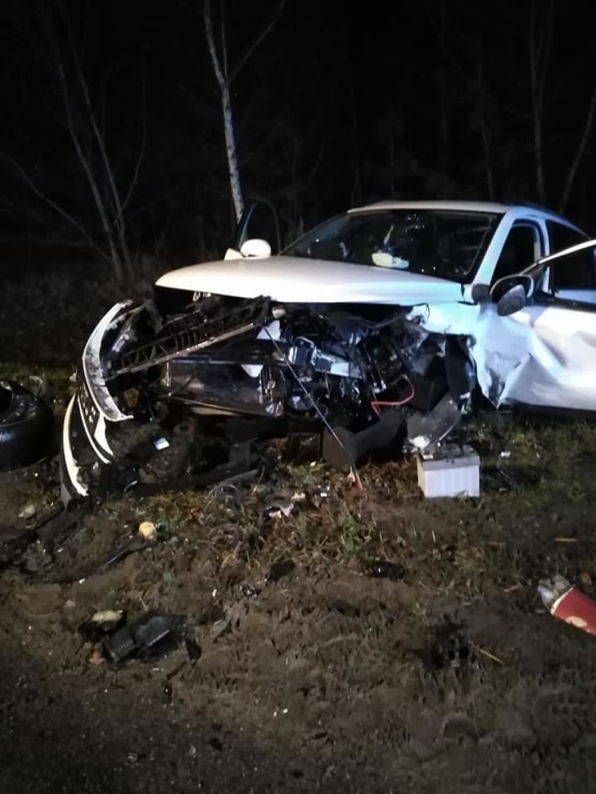 Wypadek w Lichawie w gminie Sędziejowice