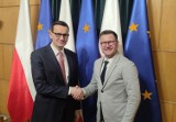 Premier Mateusz Morawiecki spotkał się z twórcą Sektora Rodzinnego Ruchu Chorzów. Deklaruje wsparcie dla budowy stadionu na Cichej