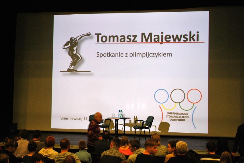 Tomasz Majewski w Skierniewicach