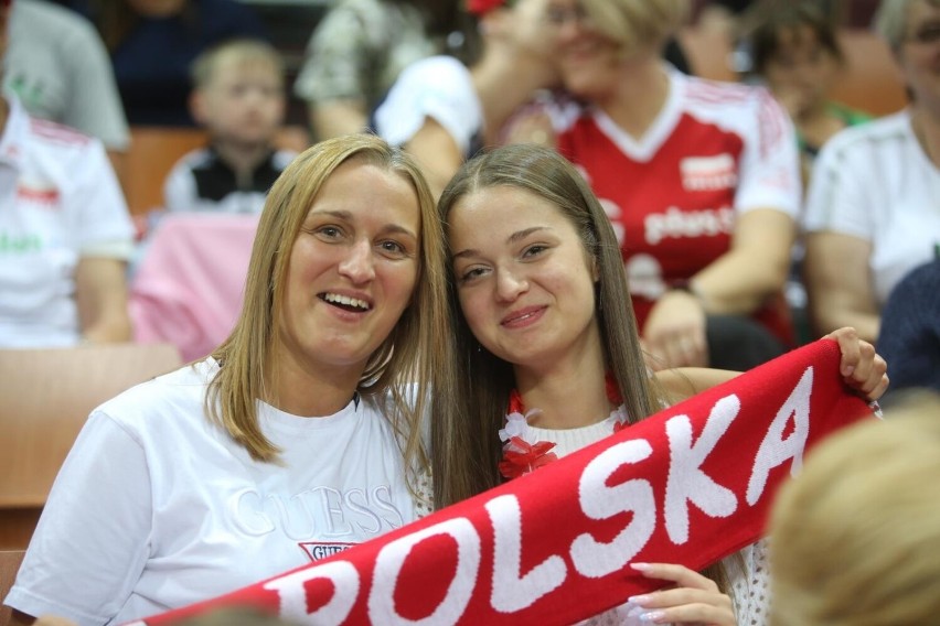 03.09.2022. Kibice na meczu Polska - Bułgaria w Spodku....