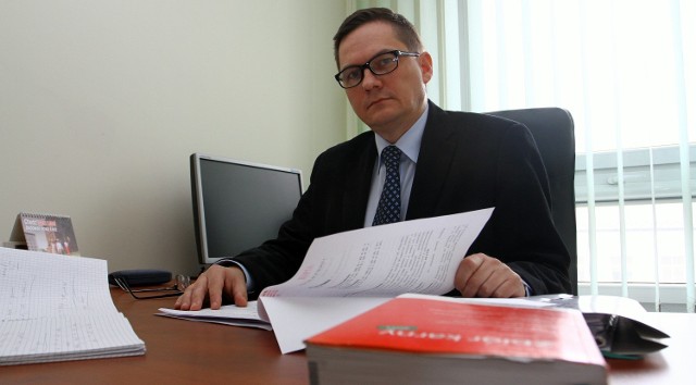 Sławomir Mamrot, rzecznik prasowy Prokuratury Okręgowej w Piotrkowie