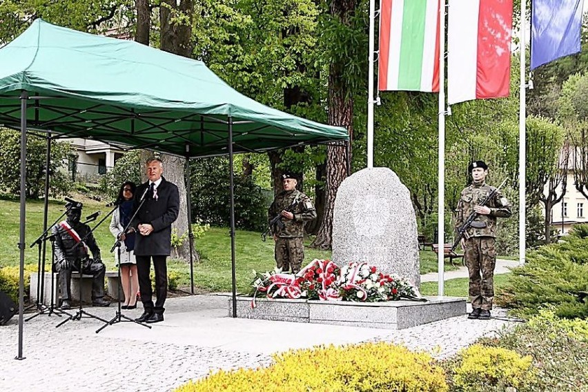 Jedlina-Zdrój: Uroczyste obchody rocznicy uchwalenia Konstytucji 3 Maja