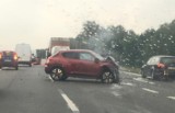 Katowice: Wypadek na A4 na wysokości węzła Murckowska. Uwaga na wielki korek!