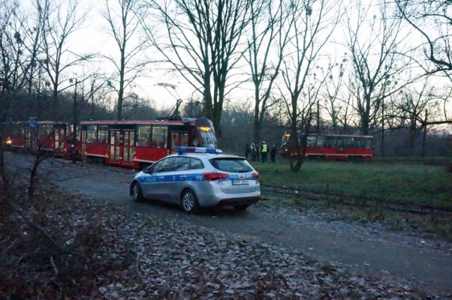 Zwłoki na pętli tramwajowej w Zabrzu