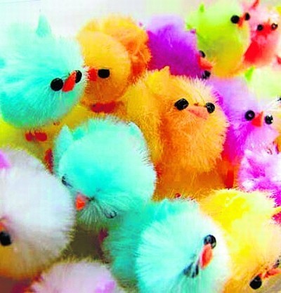 Kolorowe kurczaczki
Znane są chyba wszystkim i kojarzone...