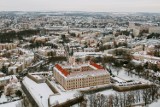 Olszynki Park to najwyższy budynek na Podkarpaciu. Zobacz niesamowitą panoramę zimowego Rzeszowa [ZDJĘCIA, WIDEO]