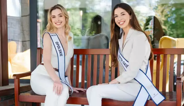 Opolskie finalistki Miss Polski 2024, od lewej: Alicja Grzejszczak, Sylwia Kowcuń