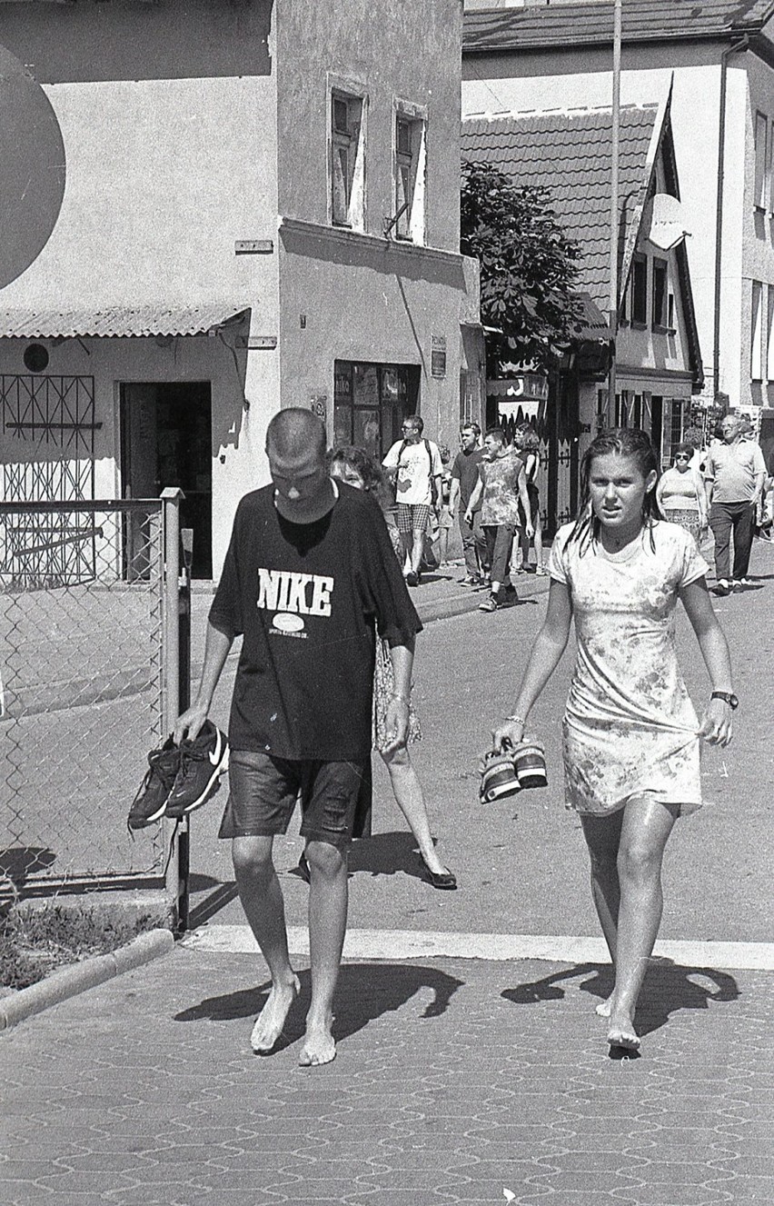 Wakacje w Darłówku w latach 90. [archiwalne zdjęcia]