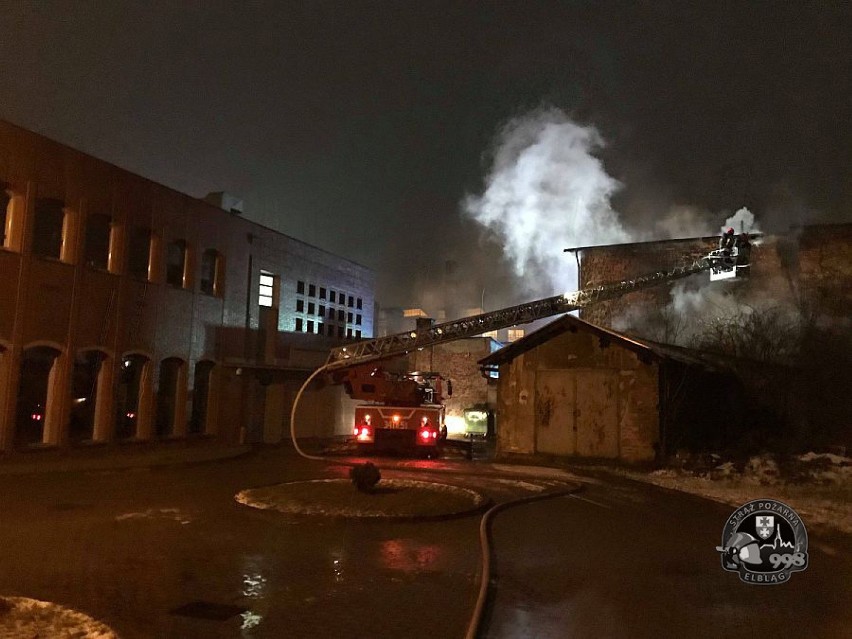 Pożar budynku w Elblągu. 42 pracowników z Ukrainy straciło...