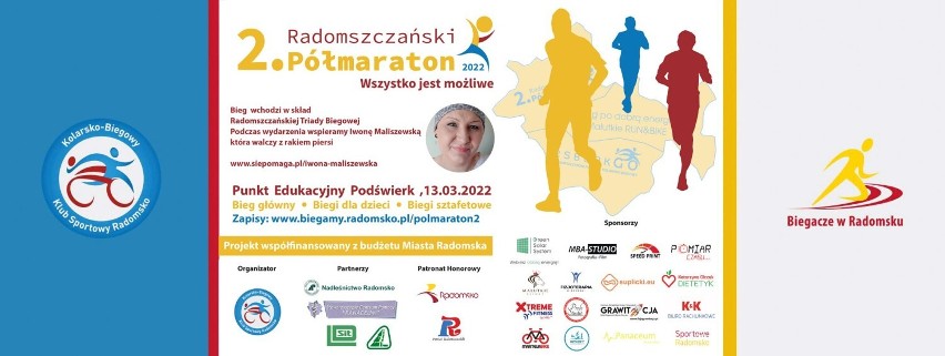 2 Radomszczański Półmaraton z pomocą dla walczących na Ukrainie!