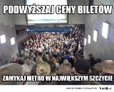 Zamknięte metro w poniedziałek. Internet się śmieje. Zobacz memy