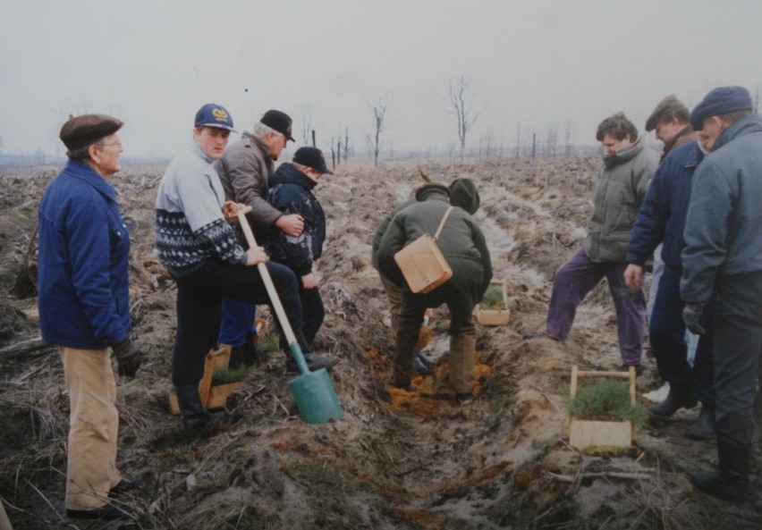 Pożar lasu w Kuźni Raciborskiej 1992