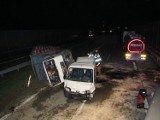 Poważny wypadek na drodze S8 na wysokości Zduńskiej Woli. Są ranni [zdjęcia]