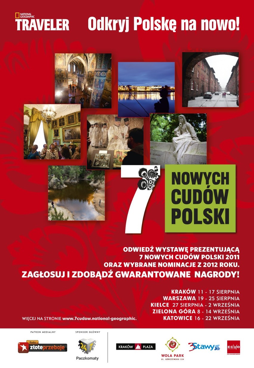 Kraków: zobacz wystawę 7 nowych cudów Polski 2011 [ZDJĘCIA]
