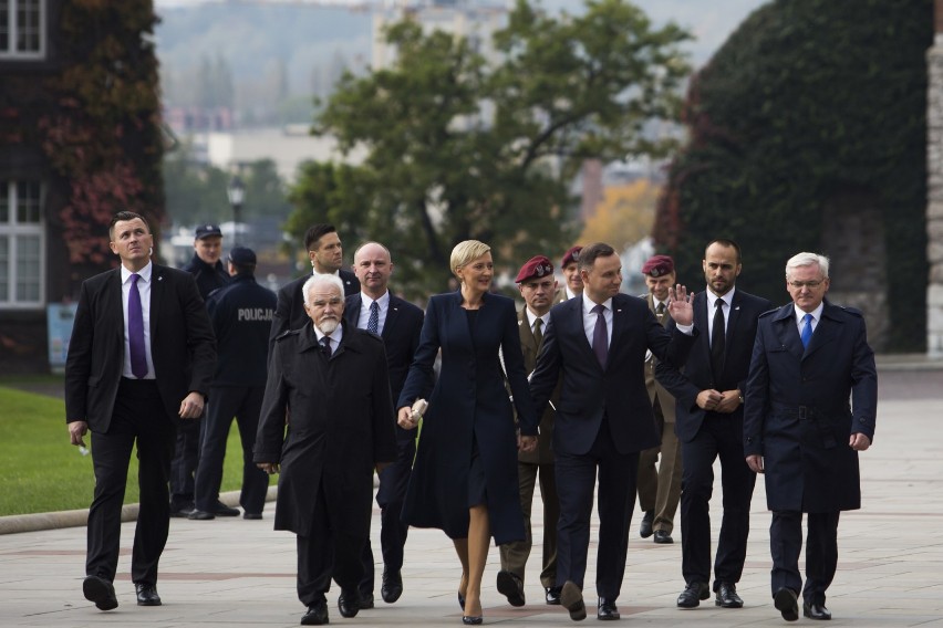 Prezydent Andrzej Duda wziął udział w mszy świętej na Wawelu