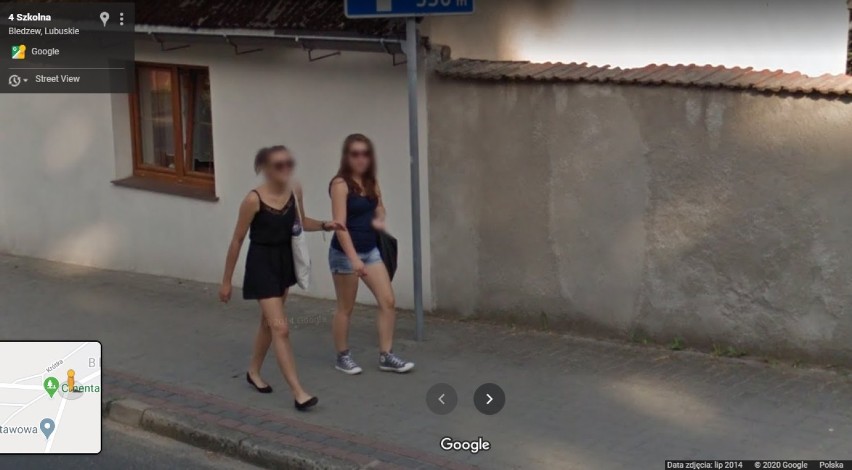Co kamery google street view zobaczyły w Bledzewie i...