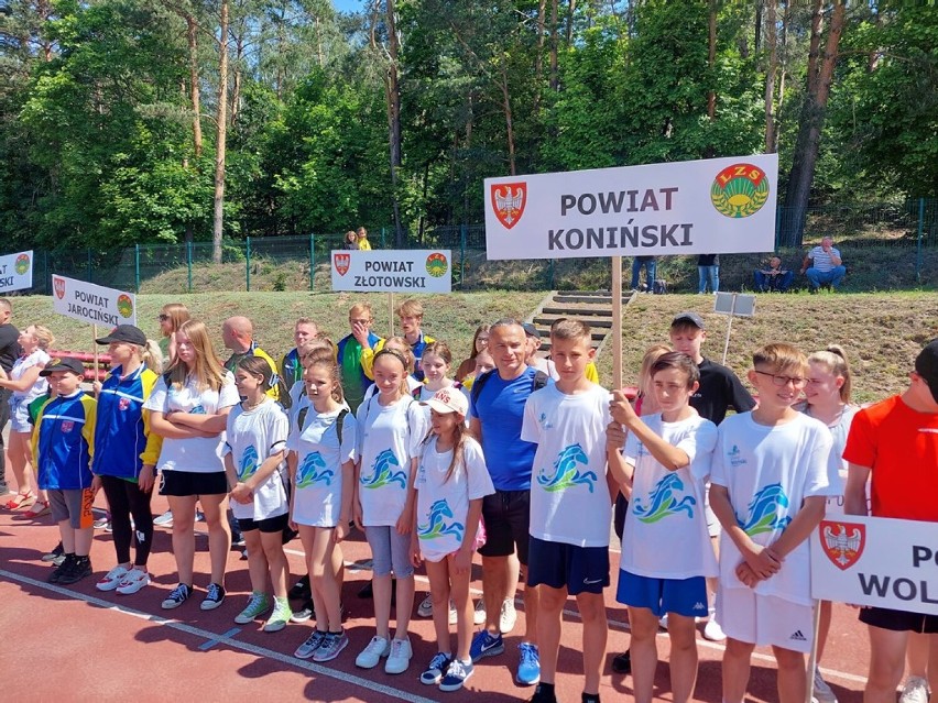 Powiat Koniński po raz kolejny wywalczył  podium w województwie w Żerkowie!