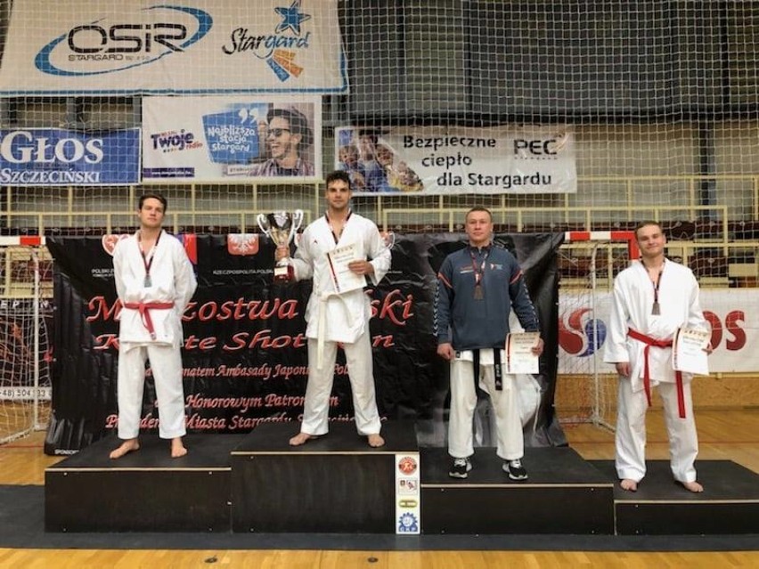 Pleszewscy karatecy wywalczyli dwa medal na Mistrzostwach Polski w Stargardzie