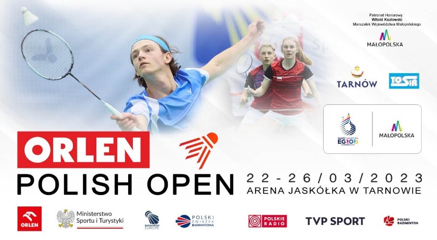 Rekordowy turniej Polish Open w Tarnowie. Wystartuje ponad 400 badmintonistów z całego świata