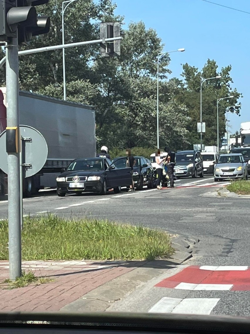 Na skrzyżowaniu w Kielcach doszło do kolizji z udziałem...