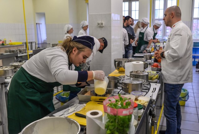 Ogólnopolski Konkurs Kulinarny Literacka Kuchnia w ZSGH w Gdańsku [23.20.2018]