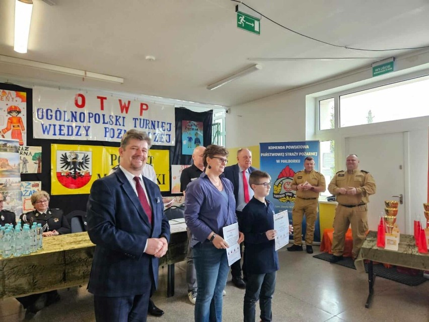 Ogólnopolski Turniej Wiedzy Pożarniczej w Malborku. Ci uczniowie wygrali eliminacje powiatowe