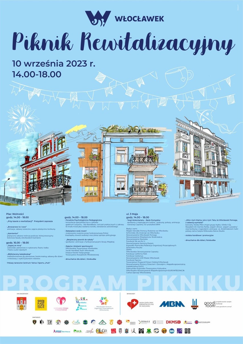 W niedzielę 10 września we Włocławku odbędzie się Piknik...