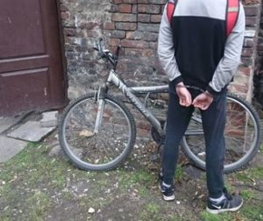 Siemianowice Śląskie - ukradł dwa rowery, jeden po chwili zostawił. Wpadł po niedługo potem