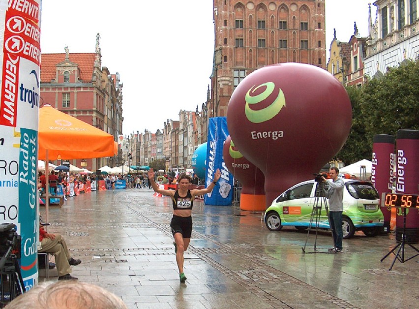 Halina Karnacewicz (Białoruś), zwyciężczyni Maratonu, 2:56:54