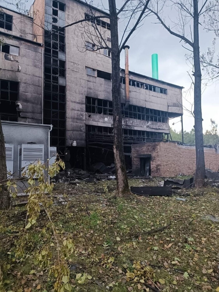Tak wygląda po wybuchu budynek przemiałowni w Koksowni...