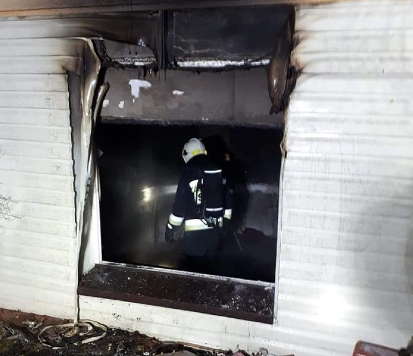 Lubiatów koło Sławy: Zapalił się dom letniskowy